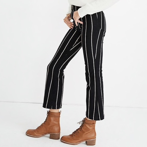 Madewell Cali Demi-boot Jeans in Elsie Stripe - Picture 3 of 5